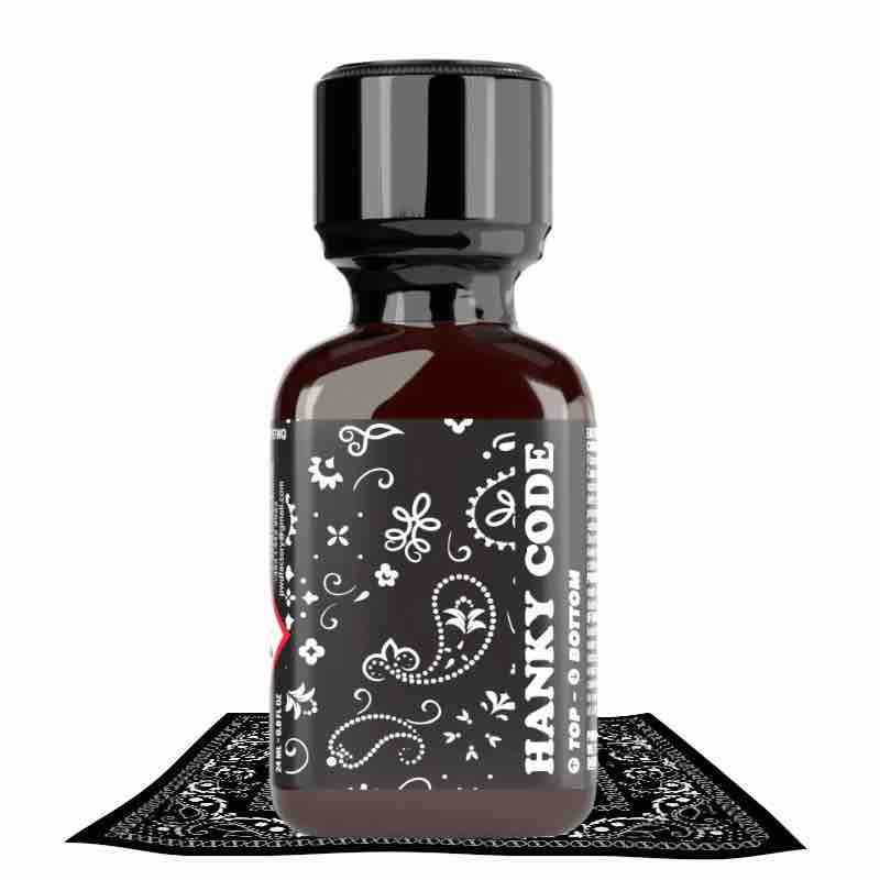 Popper Hanky Code Nero 24ml + Bandana