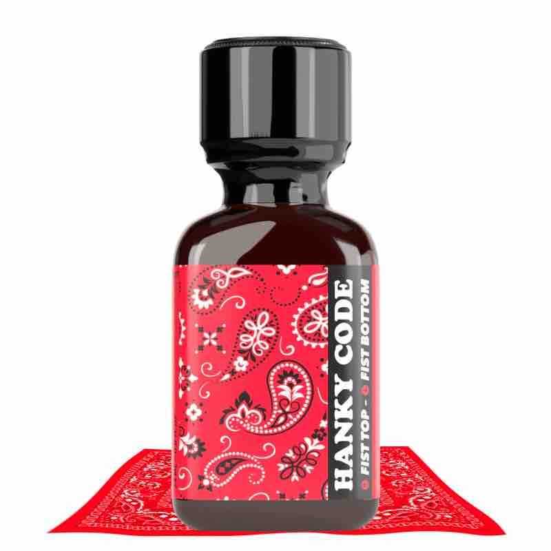 Popper Hanky Code Rosso 24ml + Bandana