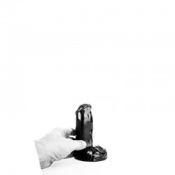 Dildo nero All Black AB41 Dildo nero All Black AB41