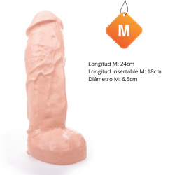 Dildo realistico Zac HT27F Dildo realistico Zac HT27F