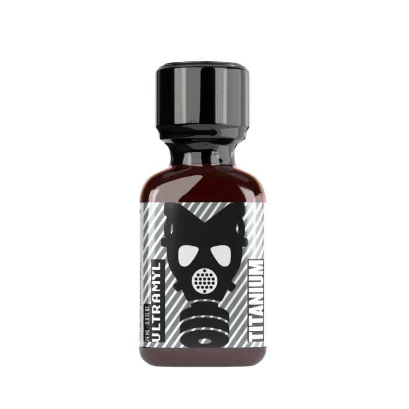 Ultramyl Titanium 24ml – flacone in vetro con nitrito di amilo vegetale ultra strong