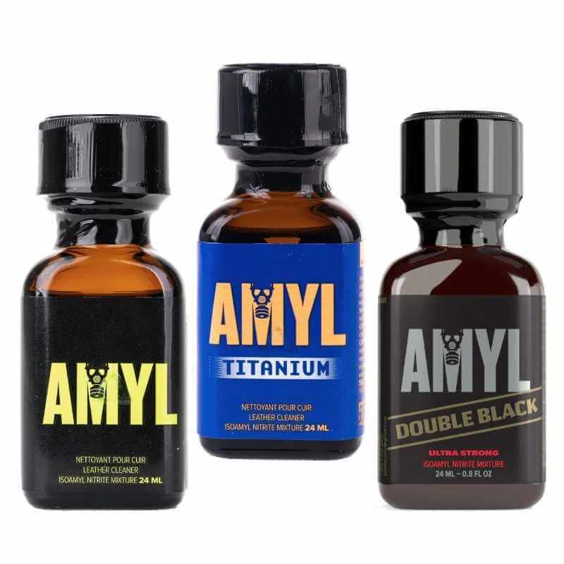 Pacco Poppers Triplo Amyl